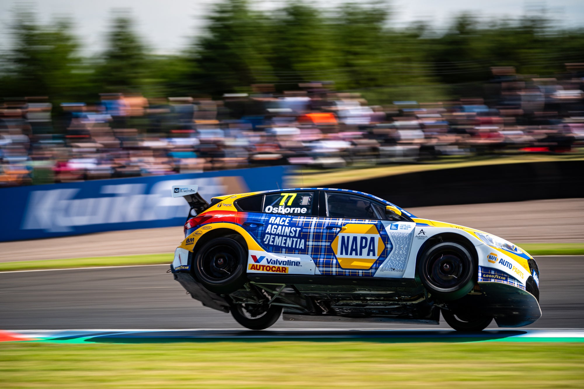 PODIUM AND POINTS AT KNOCKHILL FOR NAPA RACING UK